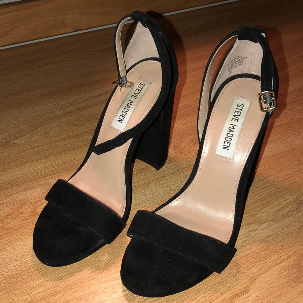 Steve Madden Black High Heels